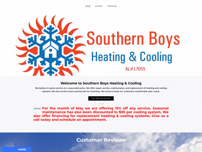 www.southernboysair.com snapshot