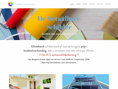 www.debetaalbareschilder.nl snapshot