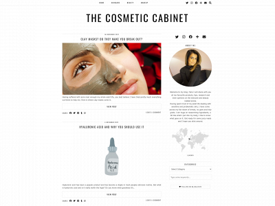 thecosmeticcabinet.com snapshot