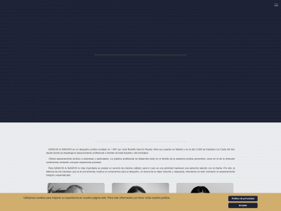 sanchoabogados.es snapshot
