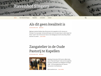 ravenhofsingers.com snapshot