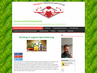 vegan-sportnahrung.com snapshot