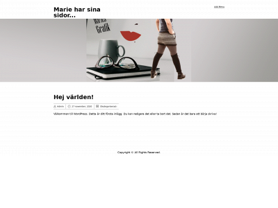 marieshemsida.se snapshot