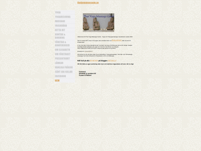 thaiyogamassage.se snapshot
