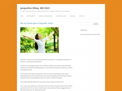 jacquelinesilkeymd.com snapshot