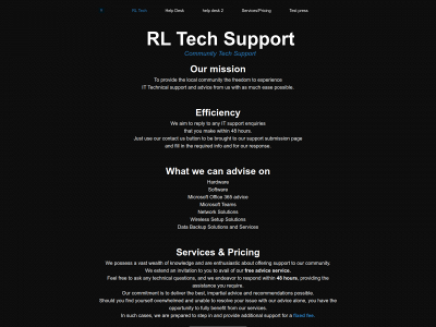 rltech.co.uk snapshot