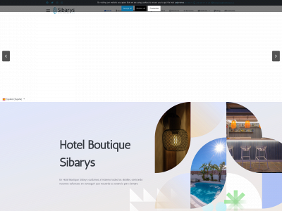 hotelsibarys.es snapshot