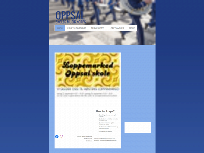 oppsalskolekorps.org snapshot