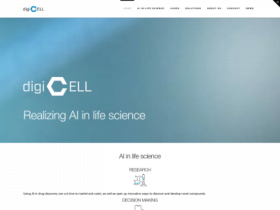 digicell.bio snapshot