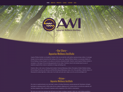 aquariuswellnessinstitute.com snapshot