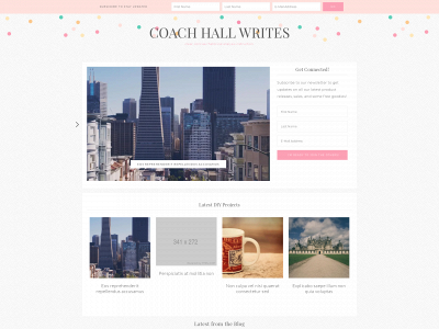 coachhallwrites.com snapshot