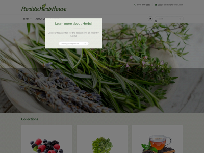 floridaherbhouse.com snapshot
