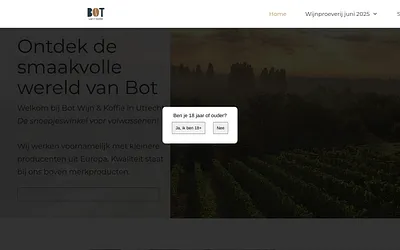 botwijnkoffie.shop snapshot