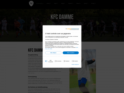 kfcdamme.be snapshot