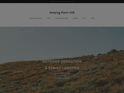 keepingthemwild.com snapshot