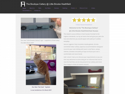 mayfieldcattery.com snapshot