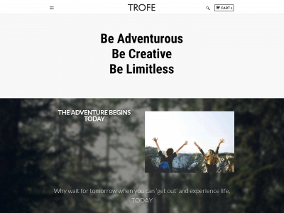 www.trofefashion.com snapshot