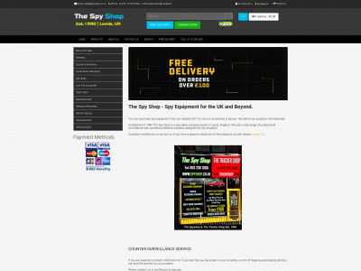 spyshop.co.uk snapshot