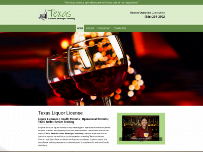 alcoholicbeverageconsulting.com snapshot