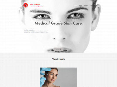 drtaesthetics.com snapshot