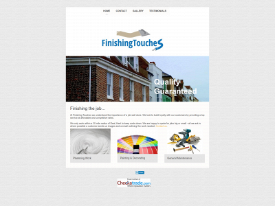 finishingtoucheskent.co.uk snapshot