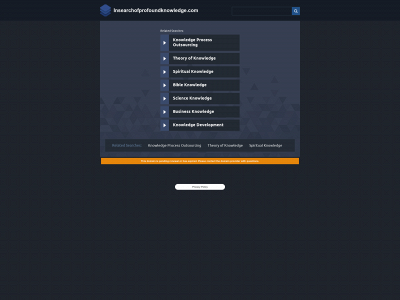 insearchofprofoundknowledge.com snapshot