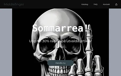 middlefinger.se snapshot