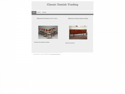 classicdanishtrading.dk snapshot