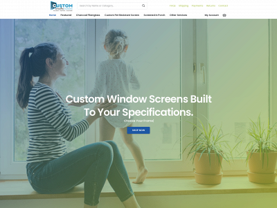 customwindowscreens.store snapshot