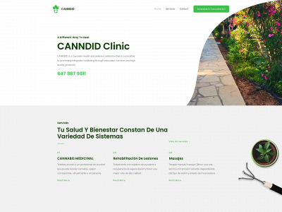 canndidclinic.org snapshot