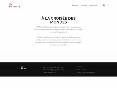 inarufilms.ca snapshot