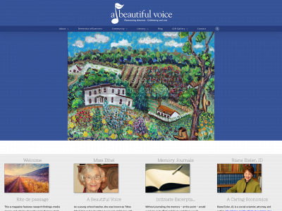 abeautifulvoice.org snapshot
