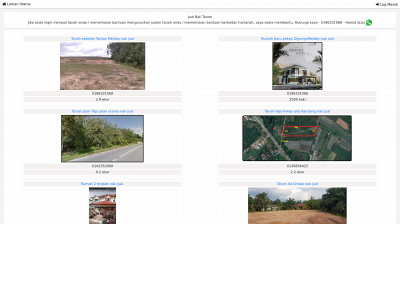 www.tanahmurah.my snapshot