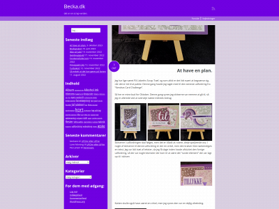 becka.dk snapshot