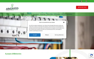 abelectrics.be snapshot