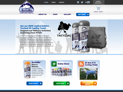 arcticblu.com snapshot