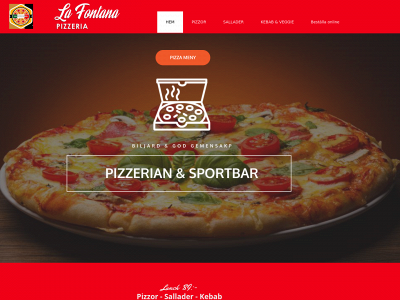 lafontanapizzeria.se snapshot