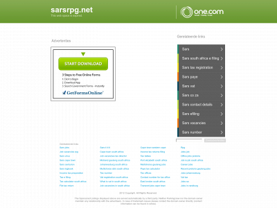 sarsrpg.net snapshot