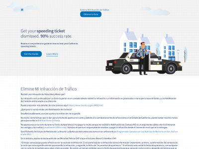 despidemimultadetrafico.com snapshot