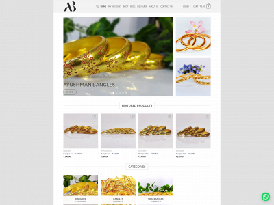 ayushmanbangles.com snapshot