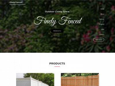 finelyfenced.com snapshot