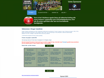 dragoercykelklub.dk snapshot