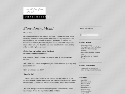 whatamessmom.com snapshot