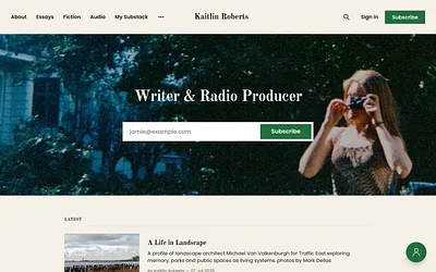 kaitlinroberts.com snapshot