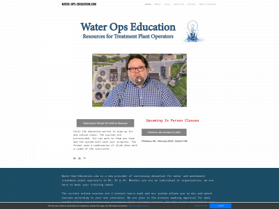 water-ops-education.com snapshot