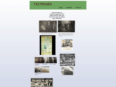 taestensen.dk snapshot
