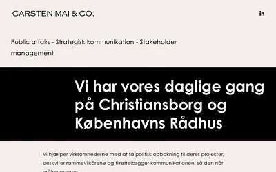 carstenmai.dk snapshot