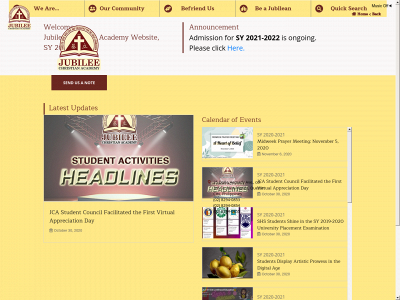 jca.edu.ph snapshot