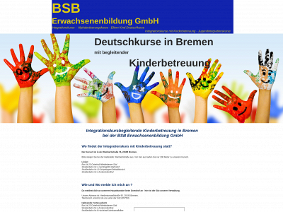 deutschkurse-mit-kinderbetreuung.de snapshot