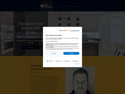 globerenovations.co.uk snapshot